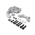 Gmade GR01 Aluminum Motor Mount Set for GOM, Silver GMA30081